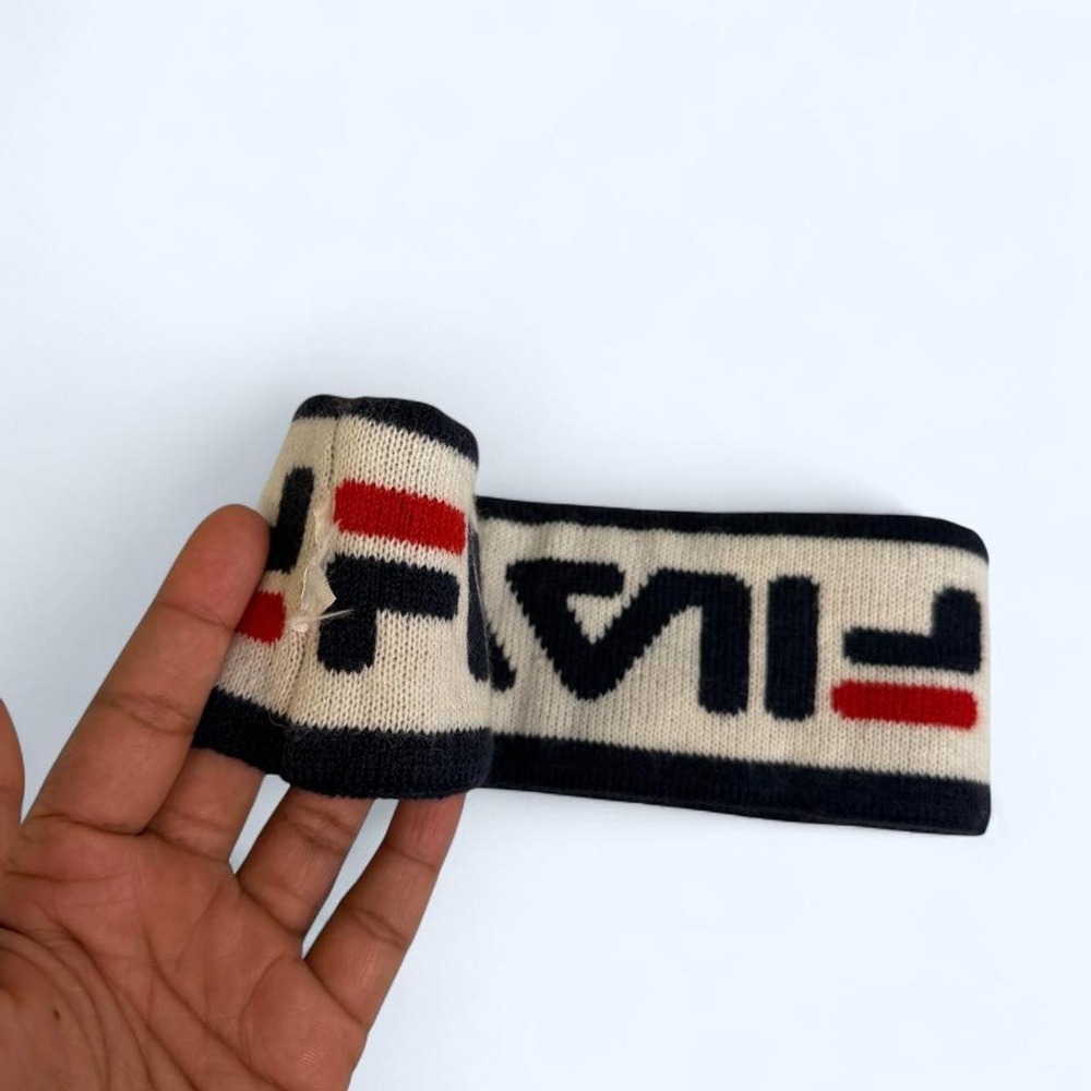 VTG Y2K Fila Messenger/Crossbody Bag and Matching Sweatband Gorpcore Blokecore - Picture 7 of 7